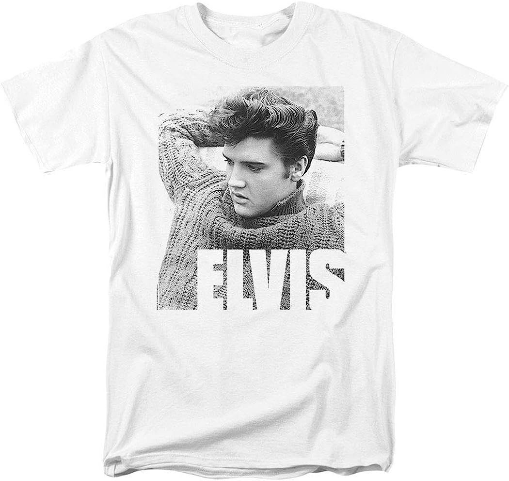 Popfunk Classic Elvis Presley Relaxing Poster T Shirt & Stickers | Amazon (US)