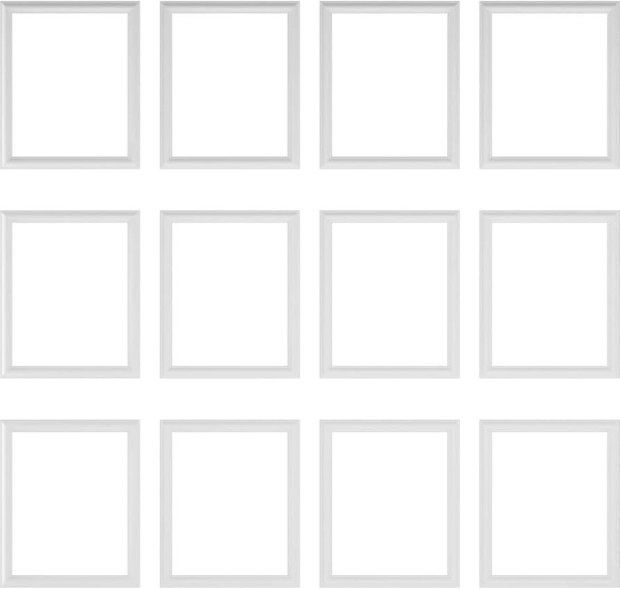 Ekena Millwork WPKUFW021P096 94 1/2" L Ashford Square Full Wall Wainscot Paneling Kit, 96"H to 12... | Amazon (US)