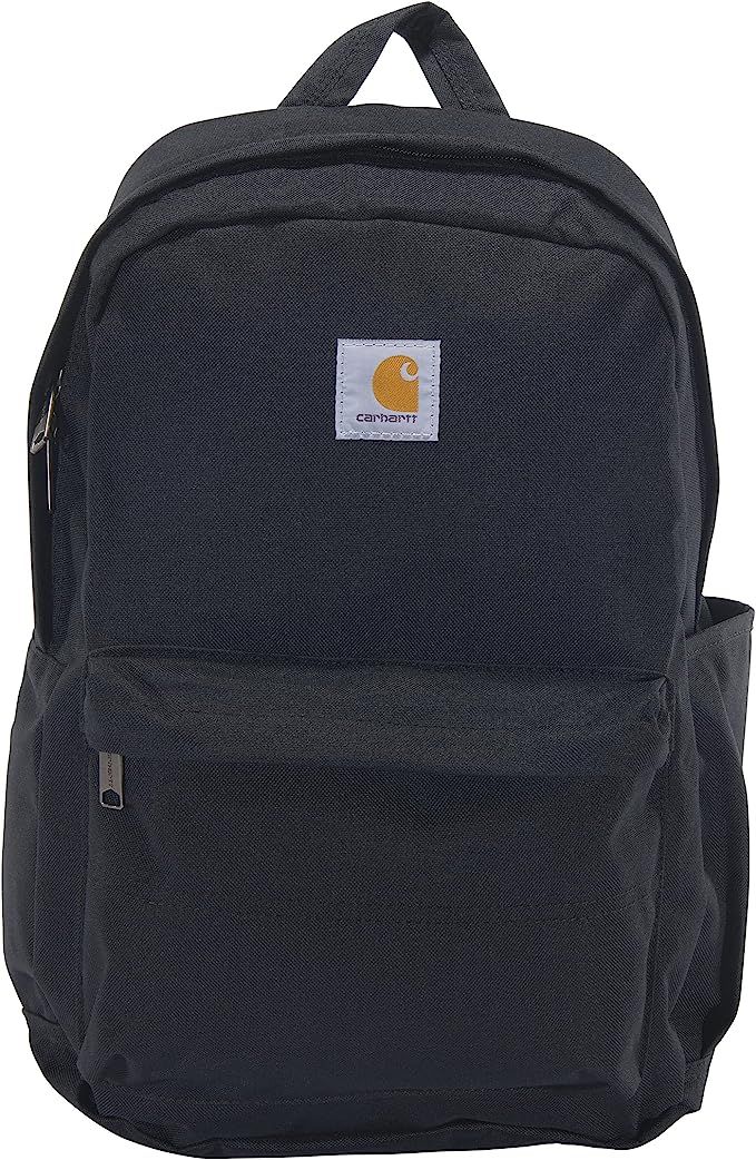 Carhartt 21L Classic Daypack, Durable Water-Resistant Pack with Laptop Sleeve, Black, One Size | Amazon (US)