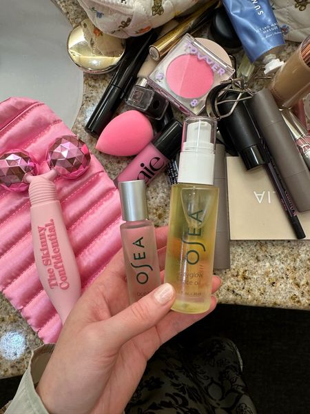 The Skinny Confidential facial roller, Osea Dayglow face oil, & Osea Ocean eyes! These are great items to add into your beauty routine during the spring and summer! 

#LTKfindsunder100 #LTKSeasonal #LTKbeauty