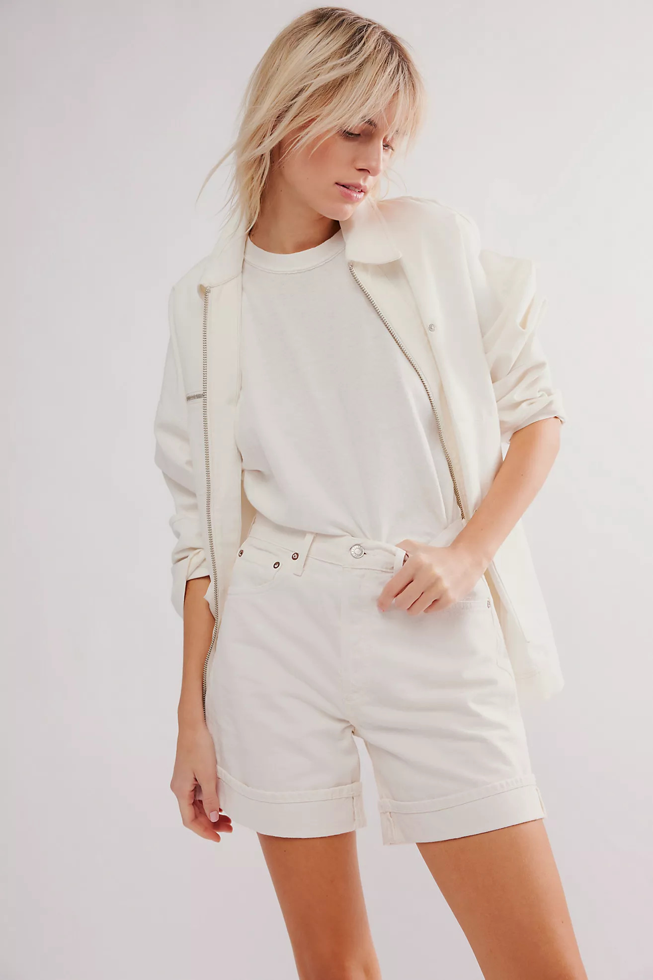 AGOLDE Dame Shorts | Free People (Global - UK&FR Excluded)