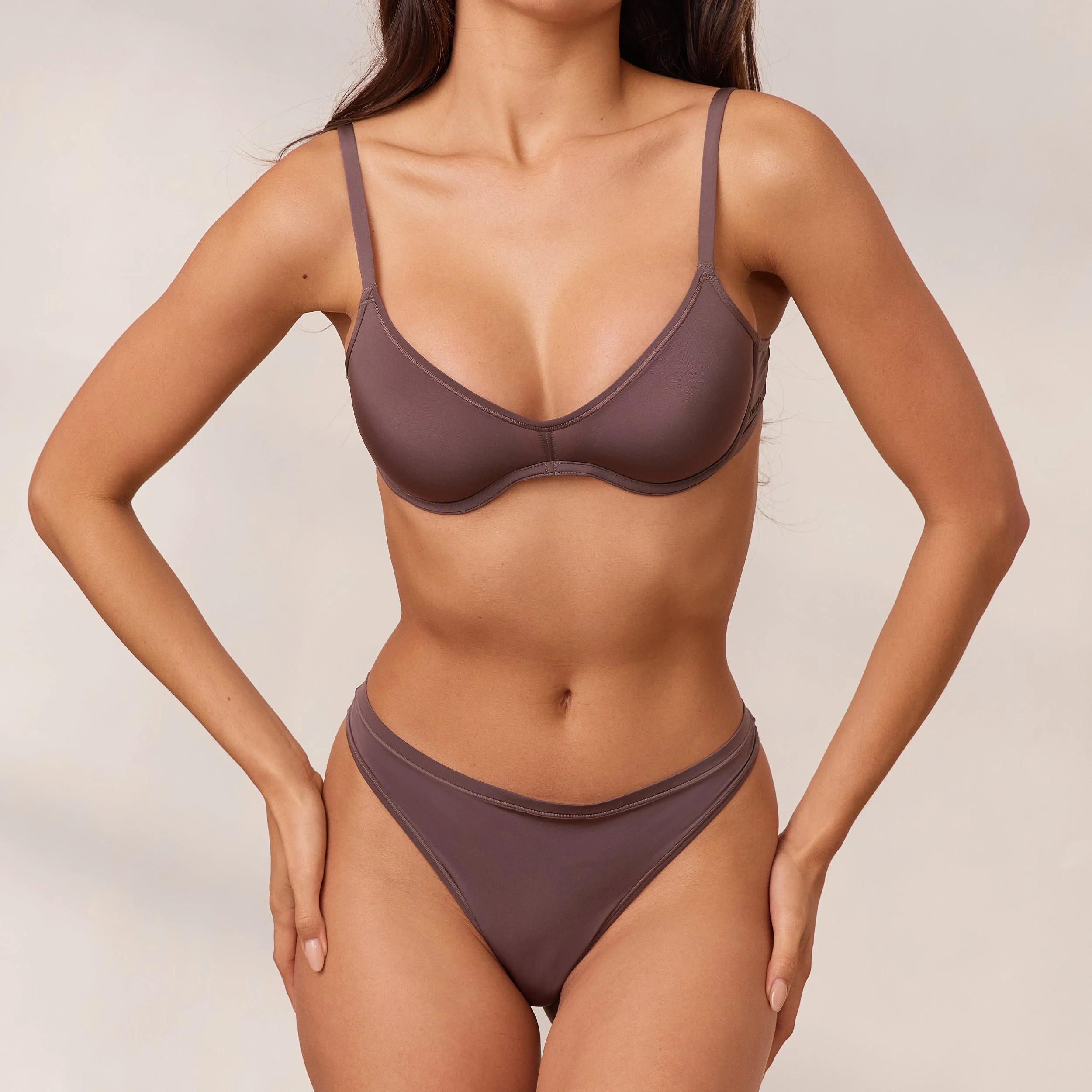 Barely There Plunge Bra - Damson | Lounge AUS
