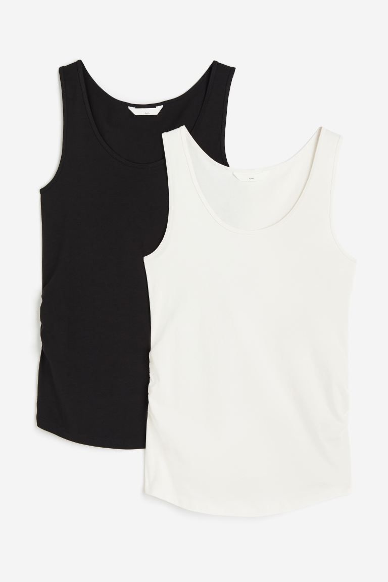 MAMA 2-pack Cotton Tank Tops | H&M (US + CA)