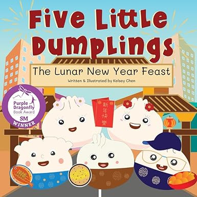 Five Little Dumplings The Lunar New Year Feast      Paperback – December 31, 2023 | Amazon (US)