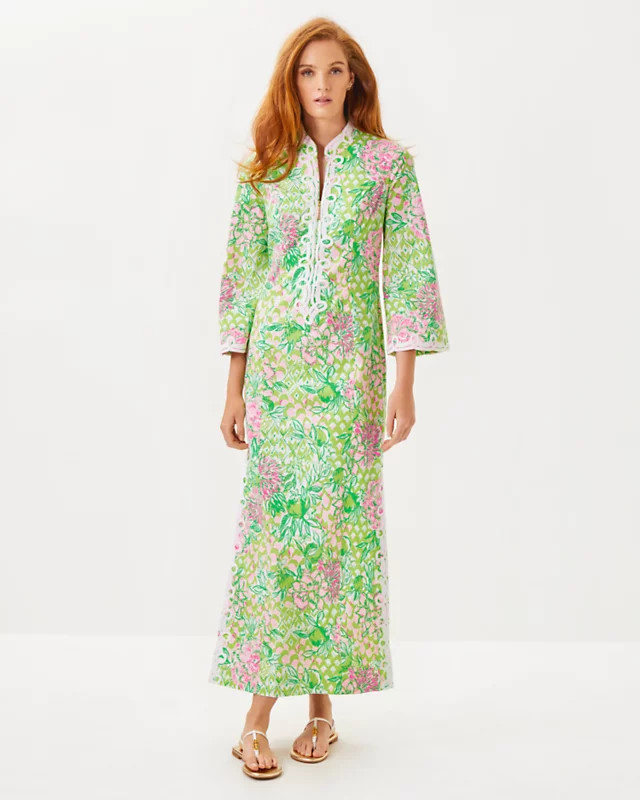 Shealyn Stretch Maxi Caftan | Lilly Pulitzer | Lilly Pulitzer