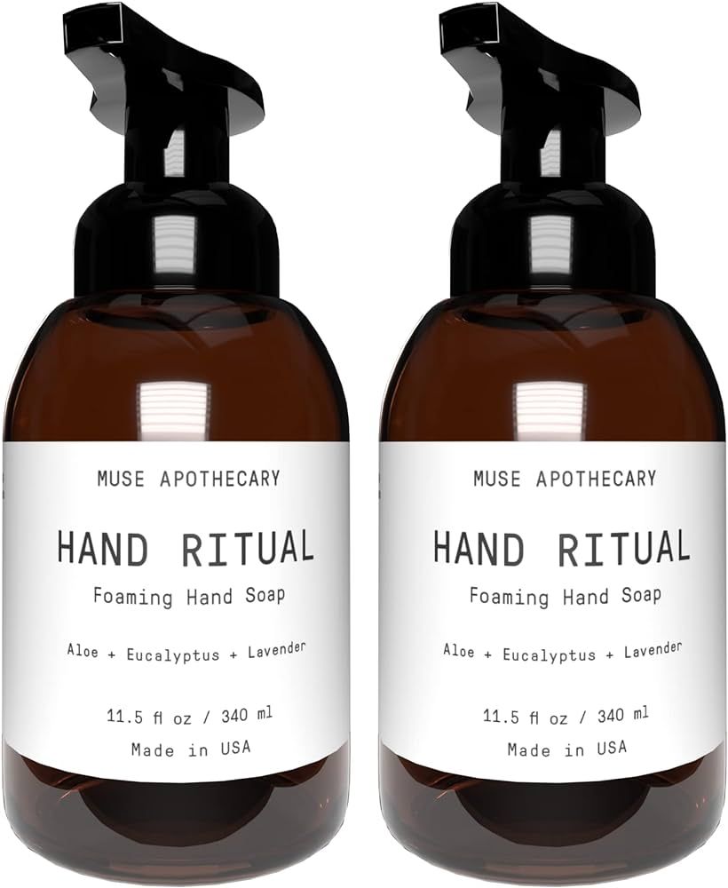 Muse Bath Apothecary Hand Ritual - Aromatic and Nourishing Foaming Hand Soap, Infused with Natura... | Amazon (US)