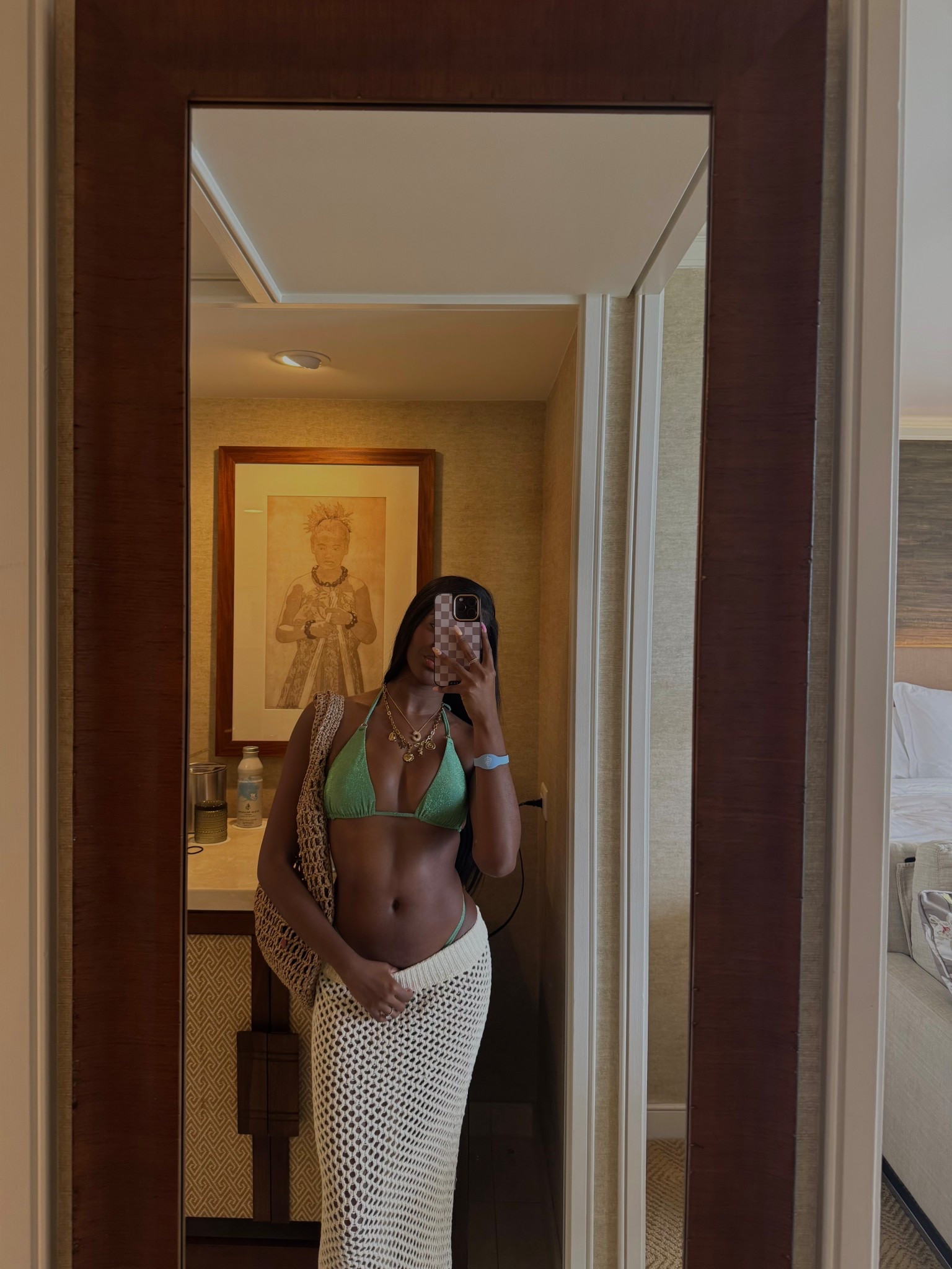day 1 in paradise 
📍oahu, hi 
swim and skirt: monday swimwear 
wearing size xs 

#LTKTravel #LTKSwim #LTKPetite