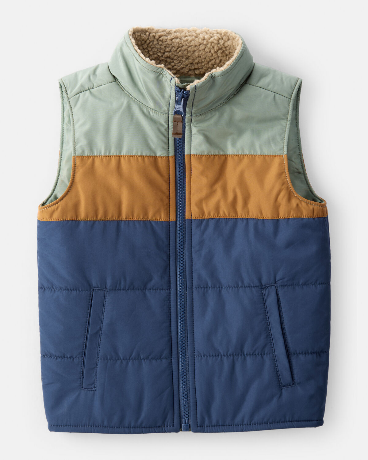 Toddler Boy Sleeveless Puffer Vest | Carter's Inc