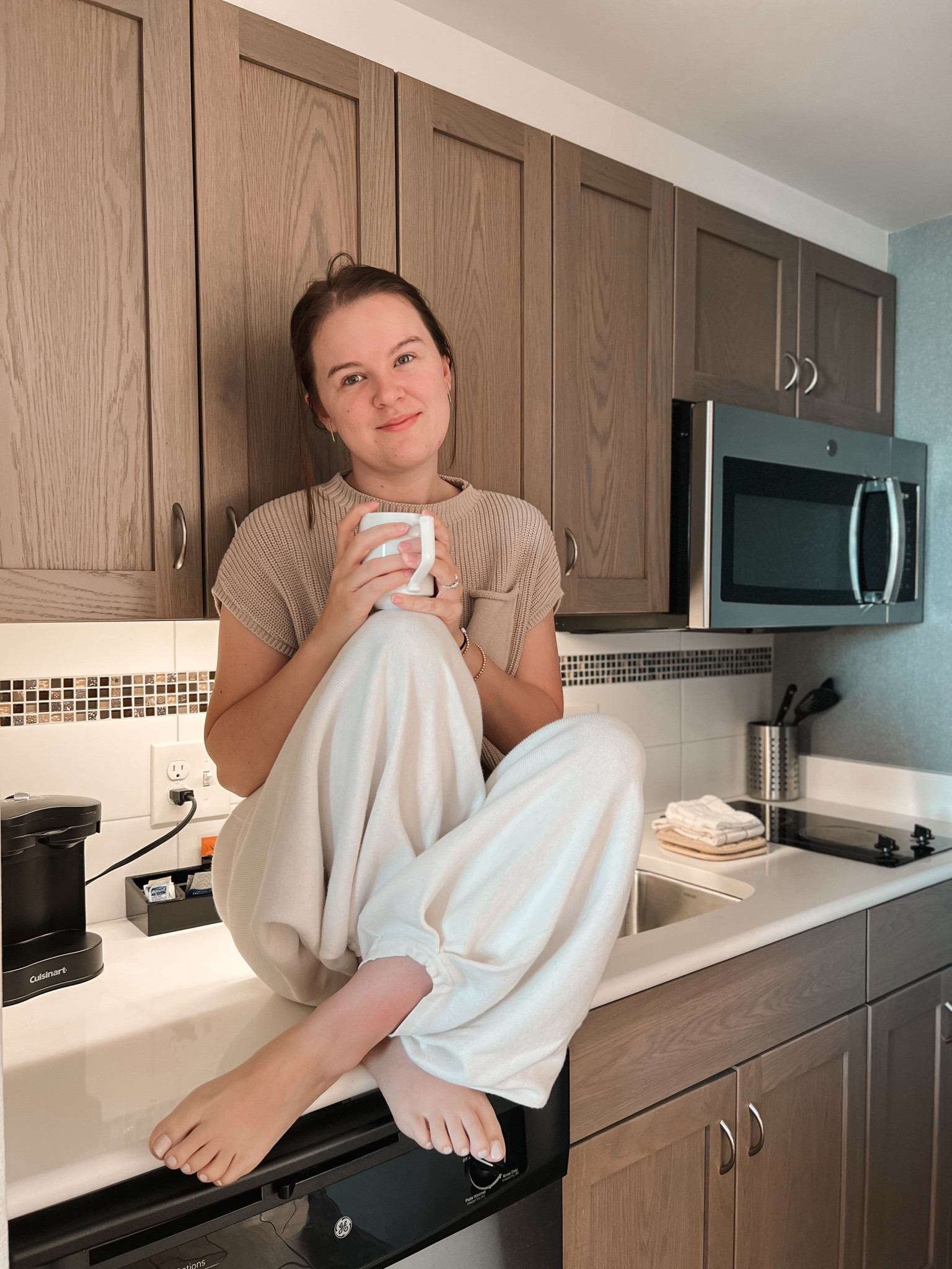 Good morning! My lounge set is from Amazon and is such good quality! I wear these pants all the time and have used this sweater for multiple outfits! Wearing it as a set this morning as we travel back home to NC. So versatile and super affordable!

I’m wearing size medium

It’s our last morning here in Cincinnati 😭 we stayed at Homewood Suites by Hilton and it was phenomenal! Highly recommend!

#LTKTravel #LTKStyleTip #LTKFindsUnder50