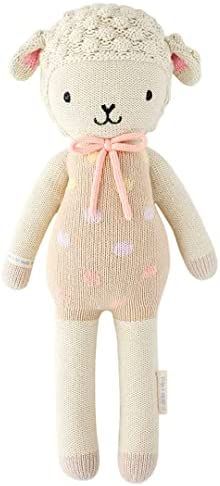 Pastel Lucy The Lamb Regular 20" Hand-Knit Doll – 1 Doll = 10 Meals, Fair Trade, Heirloom Quali... | Amazon (US)