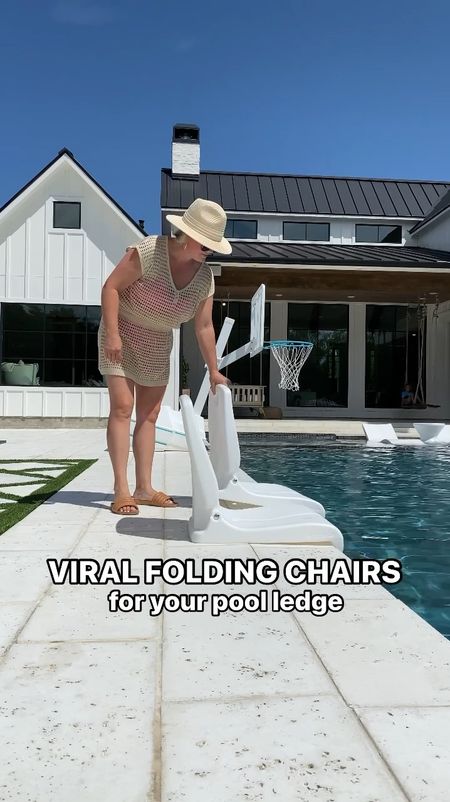 These viral folding chairs are a game changer for sitting poolside! 

Outdoor furniture / patio furniture / pool furniture / swim / swimwear / swimsuit / pool / pool float / slide / basketball hoop


#LTKswim #LTKhome #LTKfamily