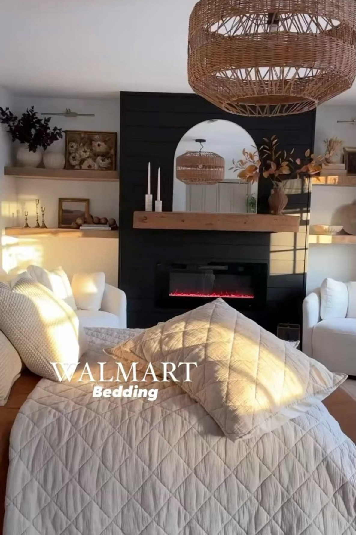 Better Homes & Gardens quilted beige bed set under $70 from Walmart home - so cozy & matches with any style! 

#Walmarthome
#LTKHome #LTKStyleTip