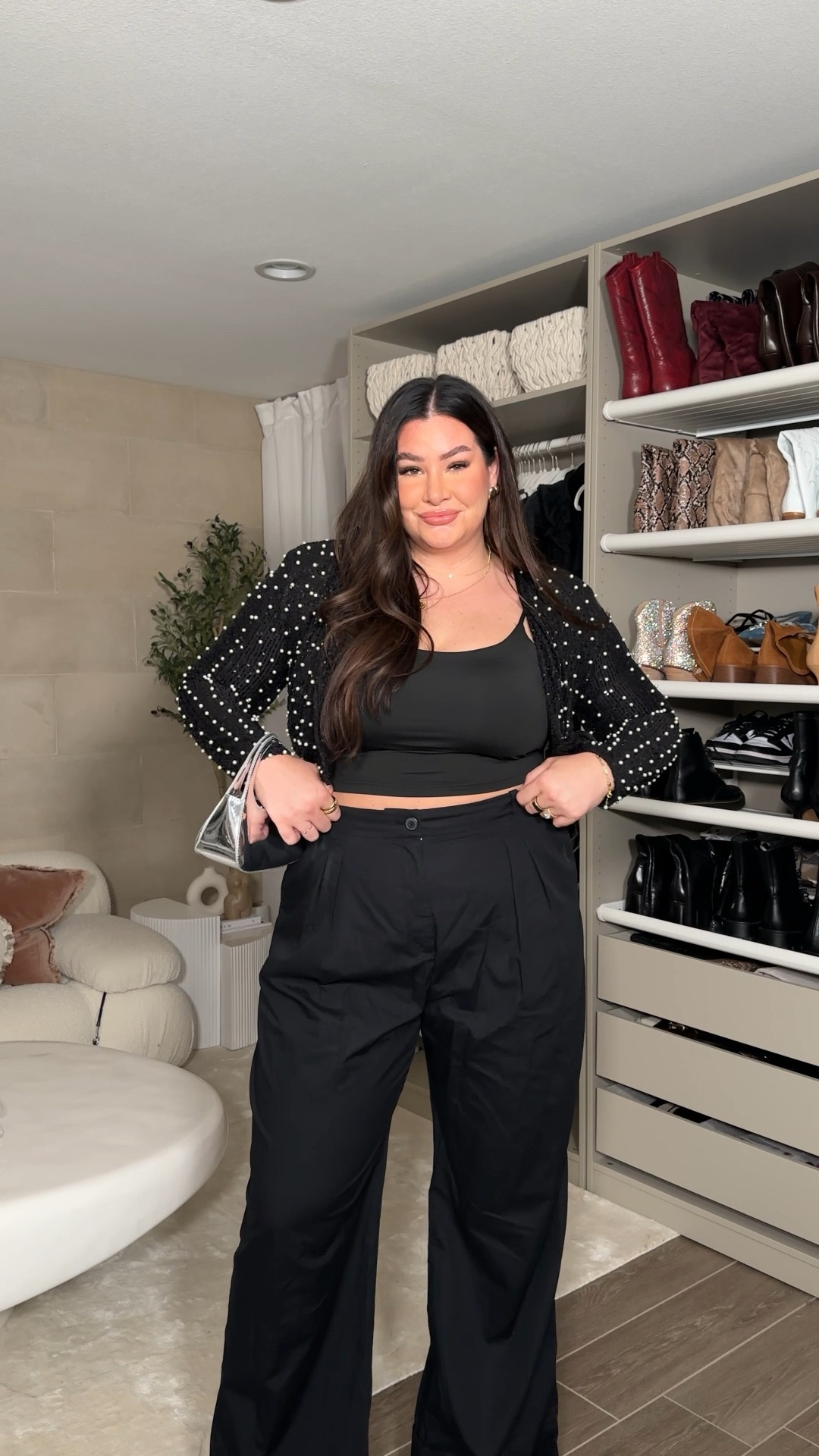 Loveeeee the stretch of this dress! So comfyyyyyy ☺️ discount code vanezz20 gets you 20 off too! 

thanksgiving outfit inspo, comfortable thanksgiving outfits, holiday outfit inspo, Christmas party outfit 

#LTKSeasonal #LTKHoliday #LTKparties