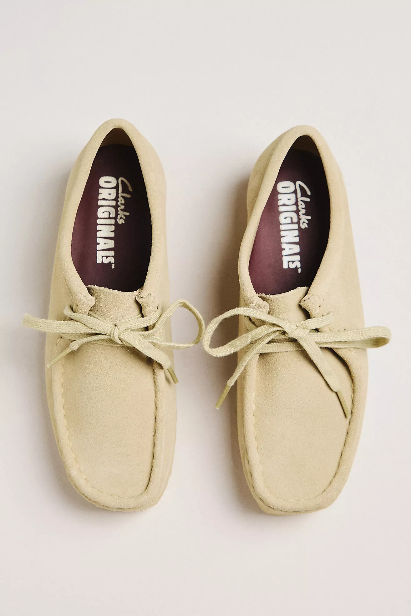 Clarks Wallabee Suede Slip-On Shoes | Anthropologie (US)