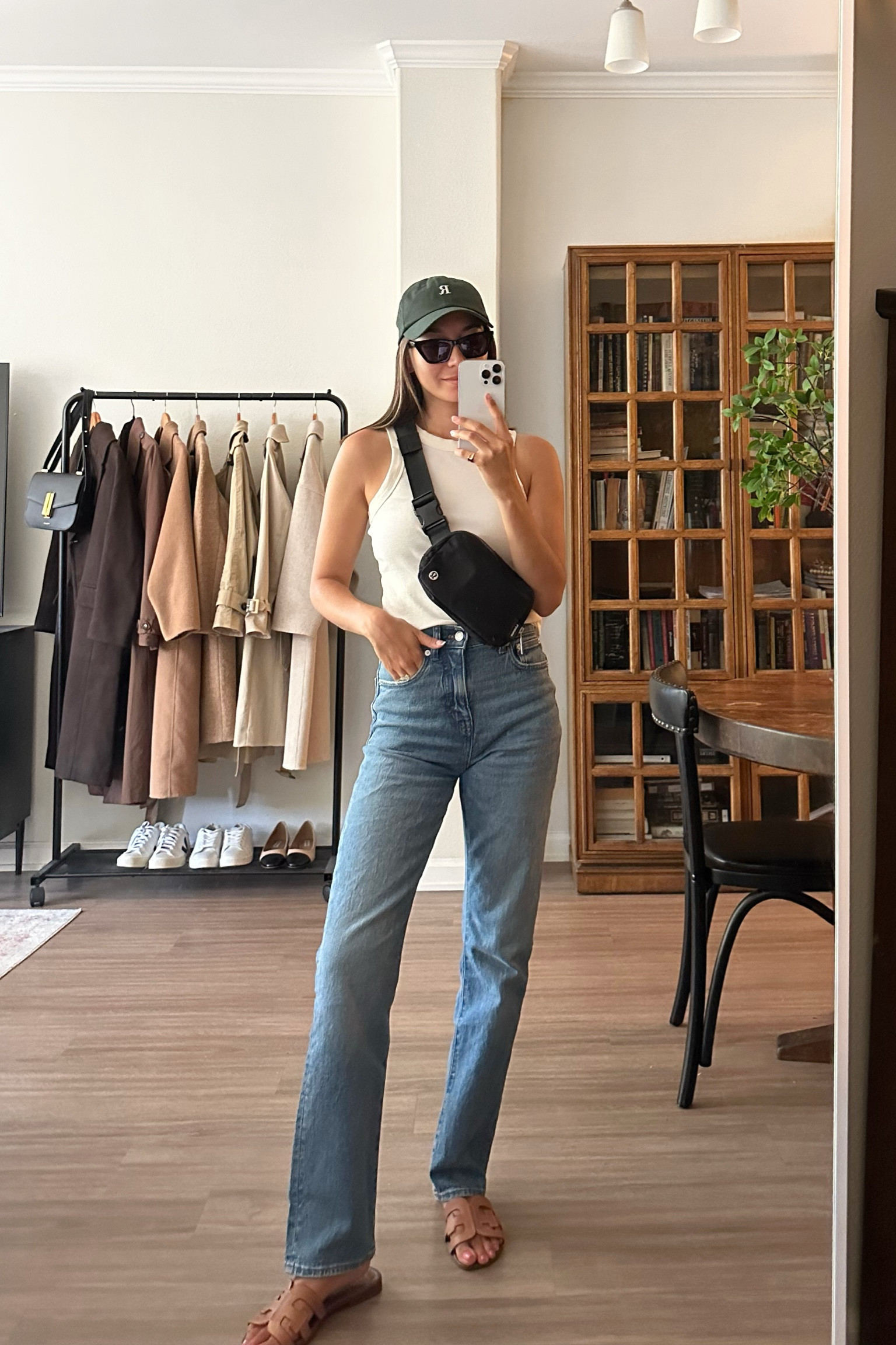 Casual weekend outfit /

Tank xs Madewell (on sale)
Jeans 23 standard on sale 
Sandals tts 
Sunglasses - designer like and currently on sale for under $75! Jcrew 

#LTKfindsunder100 #LTKstyletip #LTKsalealert