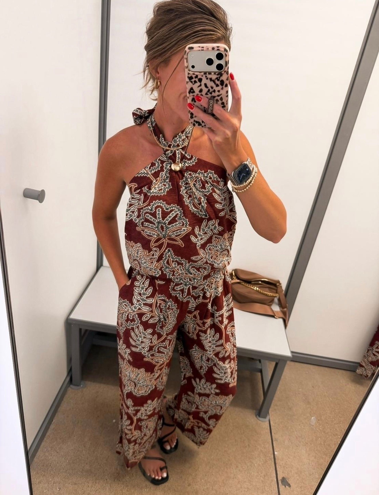 Umm how are these separates Walmart?! So chic. Can’t wait to mix n match them. 
Top/small
Pants/ small

#LTKSeasonal #LTKOver40