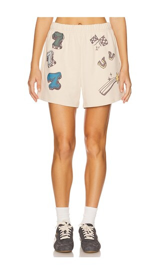 Feeling Lucky Sweatshorts in Cream | Revolve Clothing (Global)