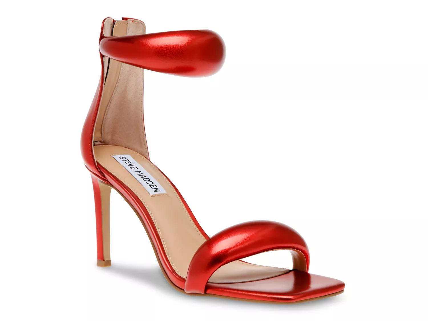 Steve Madden Partay Sandal | Women's | Red | Size 6 | Sandals | Ankle Strap | Stiletto | DSW