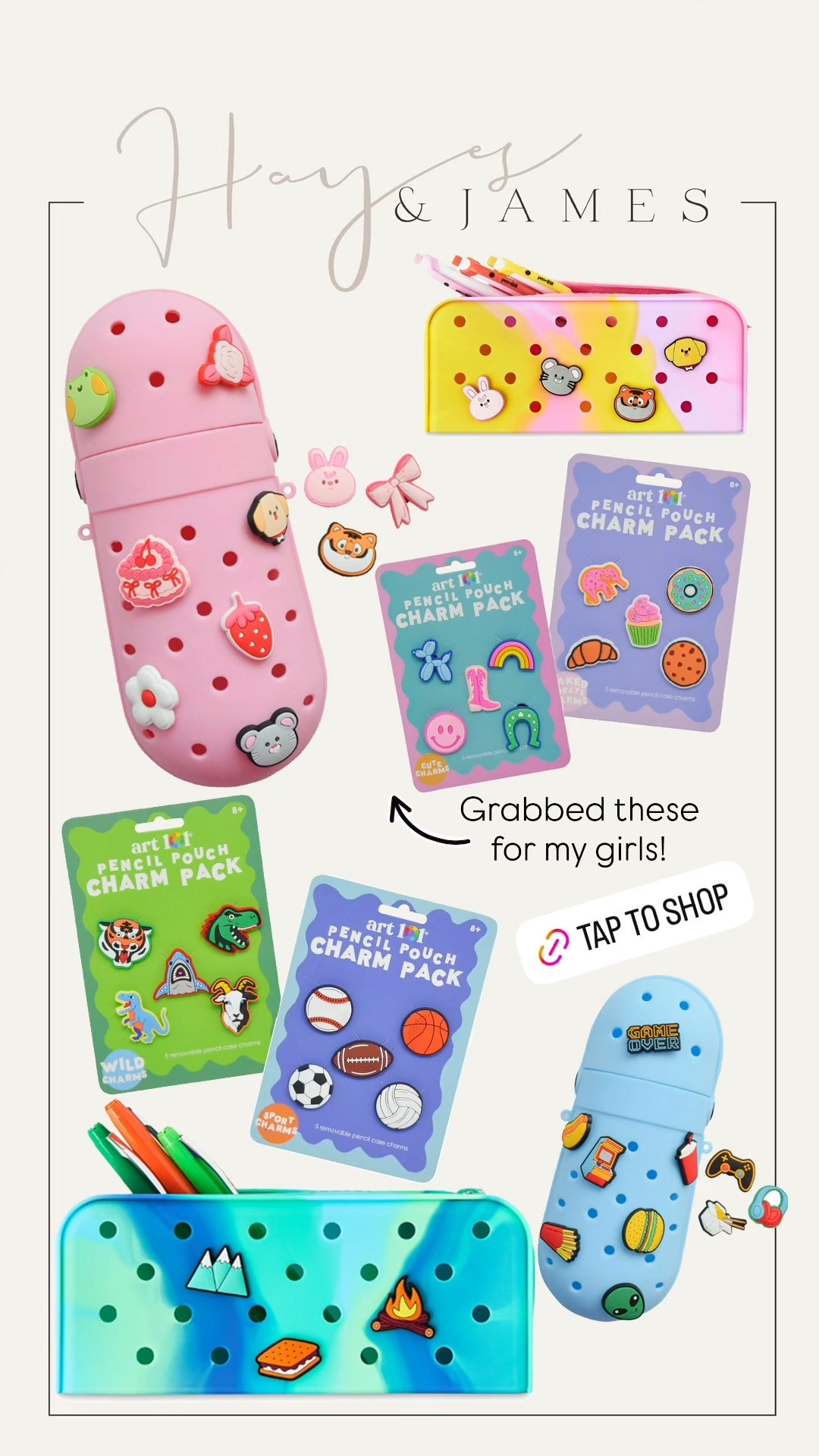 How cute are these charms for pencil cases!! #backtoschool #schoolsupplies #firstdayofschool

#LTKKids #LTKFindsUnder50 #LTKHome