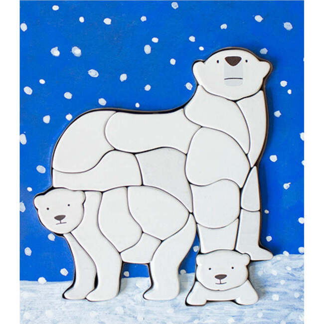 Puzzle POLAR BEAR - Kids Toys | Eguchi from Maisonette | Maisonette
