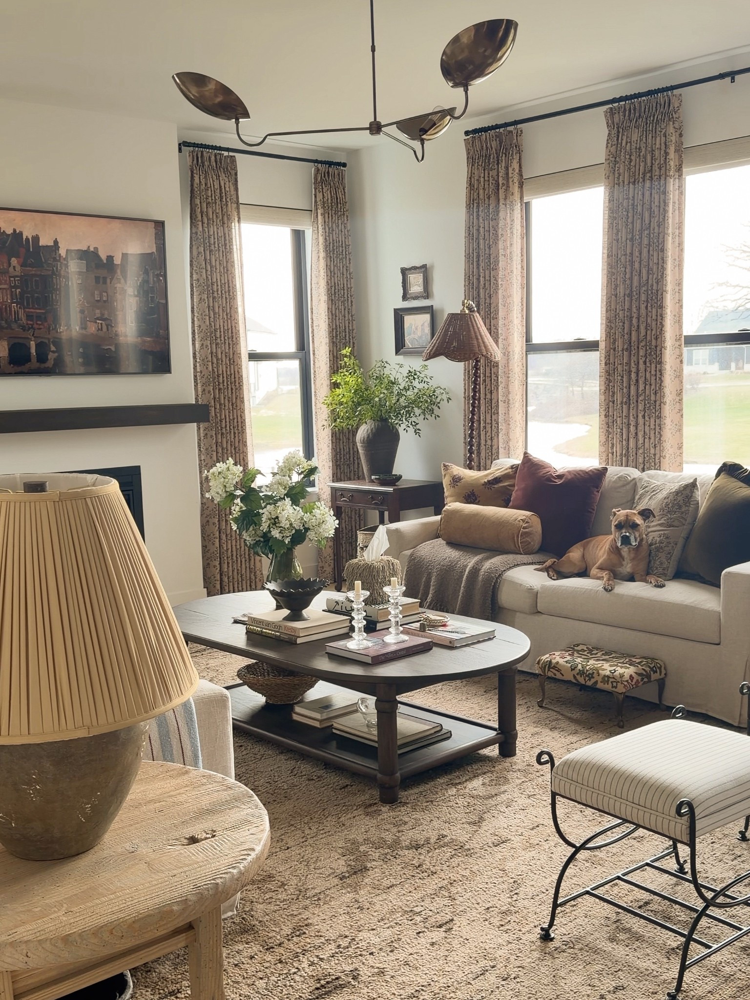 Collected, vintage modern living room links

#LTKHome