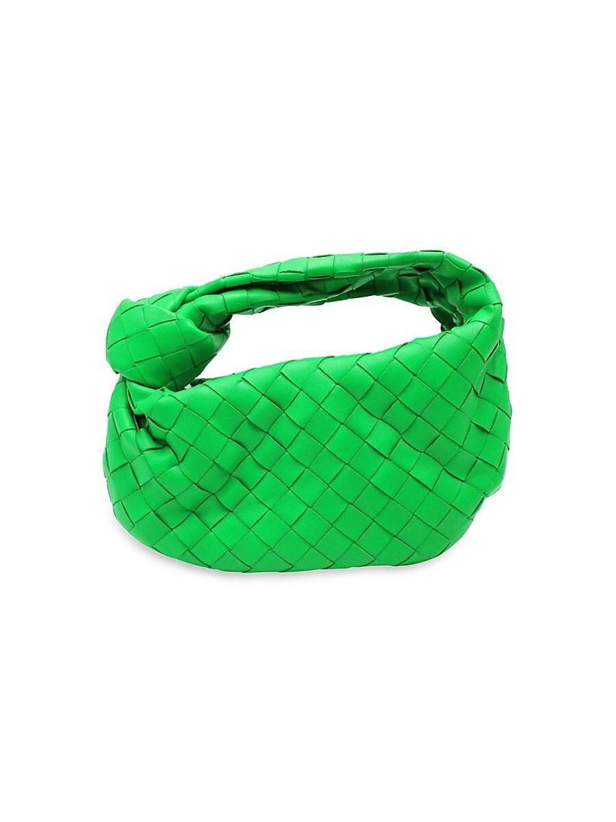 Bottega Veneta Women's Leather Mini Jodie Shoulder Bag - Green | Saks Fifth Avenue OFF 5TH