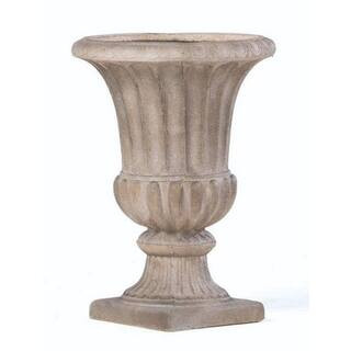 22 in. Tall, Tallow Indoor Outdoor Locanda Urn | The Home Depot