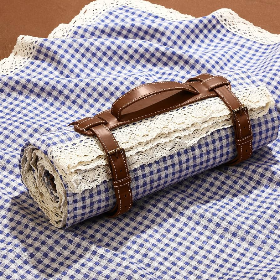 VitalCozy Waterproof Picnic Blankets 59 x 78in Outdoor Blanket Foldable 2 in 1 Double Layer Sandp... | Amazon (US)