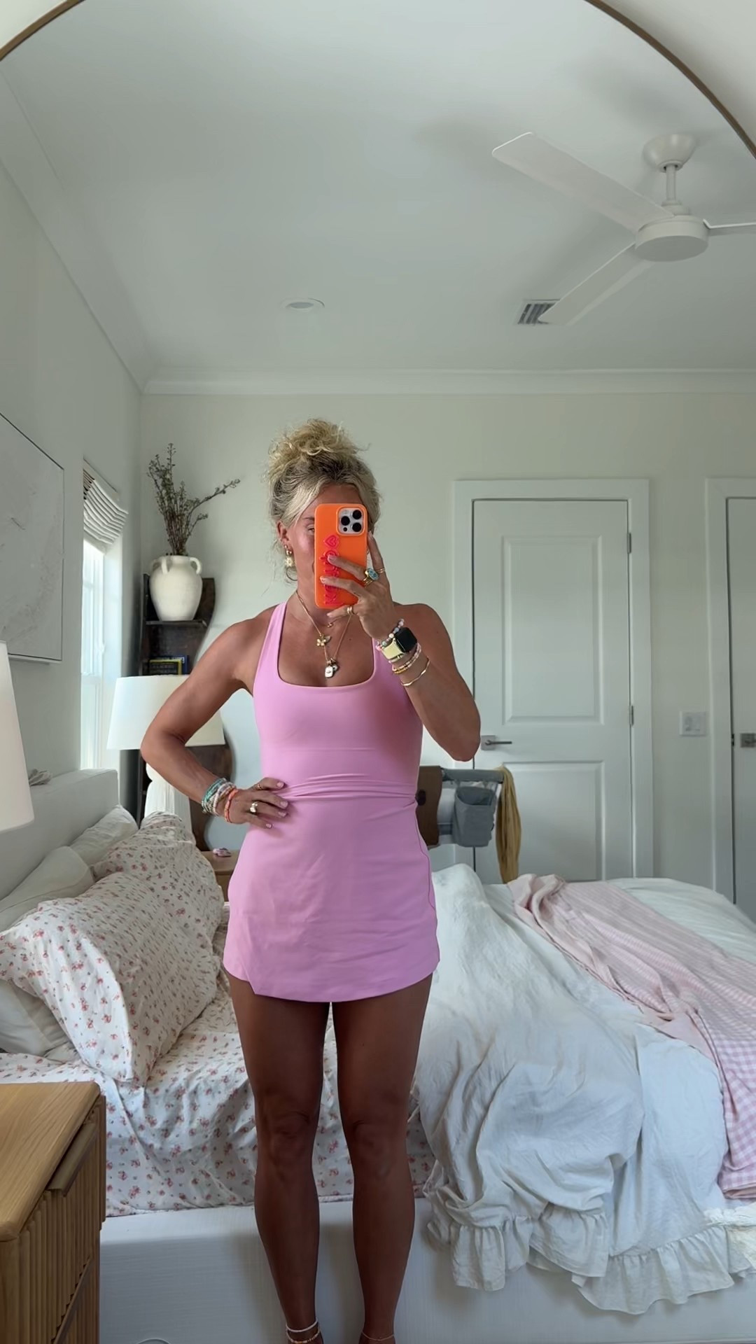 #abercrombiepartner Abercrombie thought of everything! This dress is designed so you don’t have to take it all the way off to use the restroom 💗 @abercrombie

#LTKStyleTip #LTKActive #LTKTravel