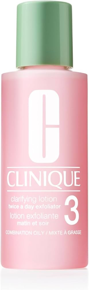 Clinique Clarifying Lotion Facial Exfoliator 3 for Combination Oily Skin | Amazon (US)