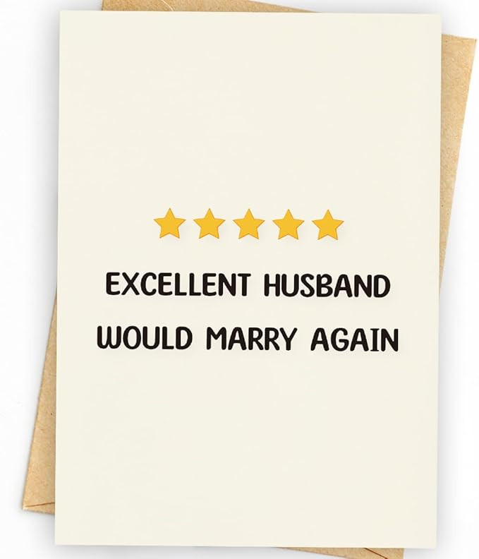 Anniversary Card | Anniversary Card to Husband | Funny Anniversary Card & Gifts for, Men, Husband... | Amazon (US)
