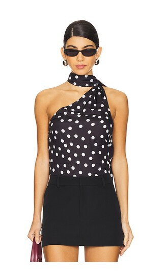 MORE TO COME Rialta Top in Black. - size L | Revolve Clothing (Global)