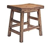 Durango 20" H Industrial Wood Dining Stool | Amazon (US)