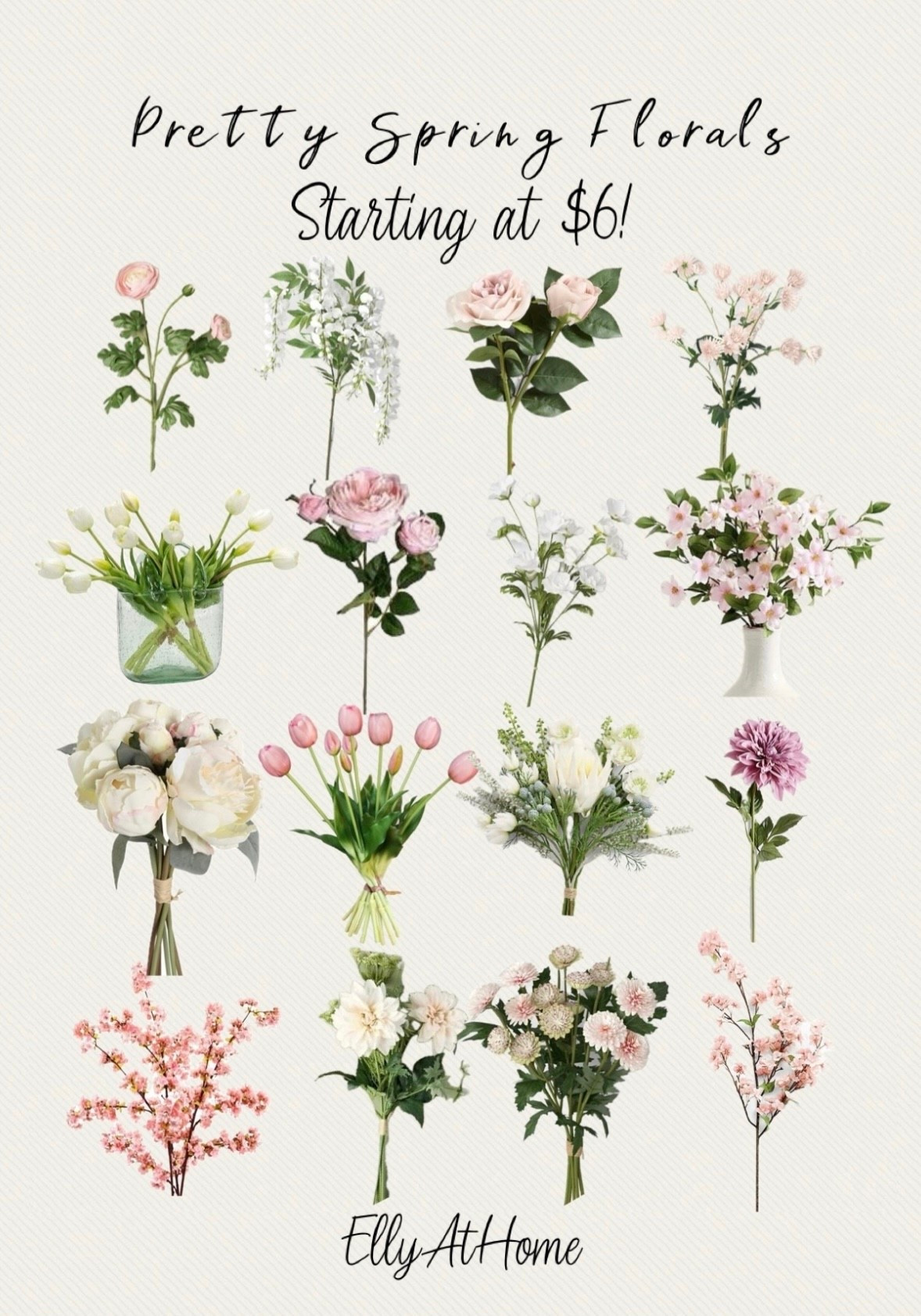 Beautiful spring florals and stems starting at $6! Real life florals, pink, blush, white for early spring styling and arrangements! Michael’s, Target, Amazon home, Crate & Bsrrel, Pottery Barn. 


#LTKhome #LTKsalealert #LTKfindsunder50