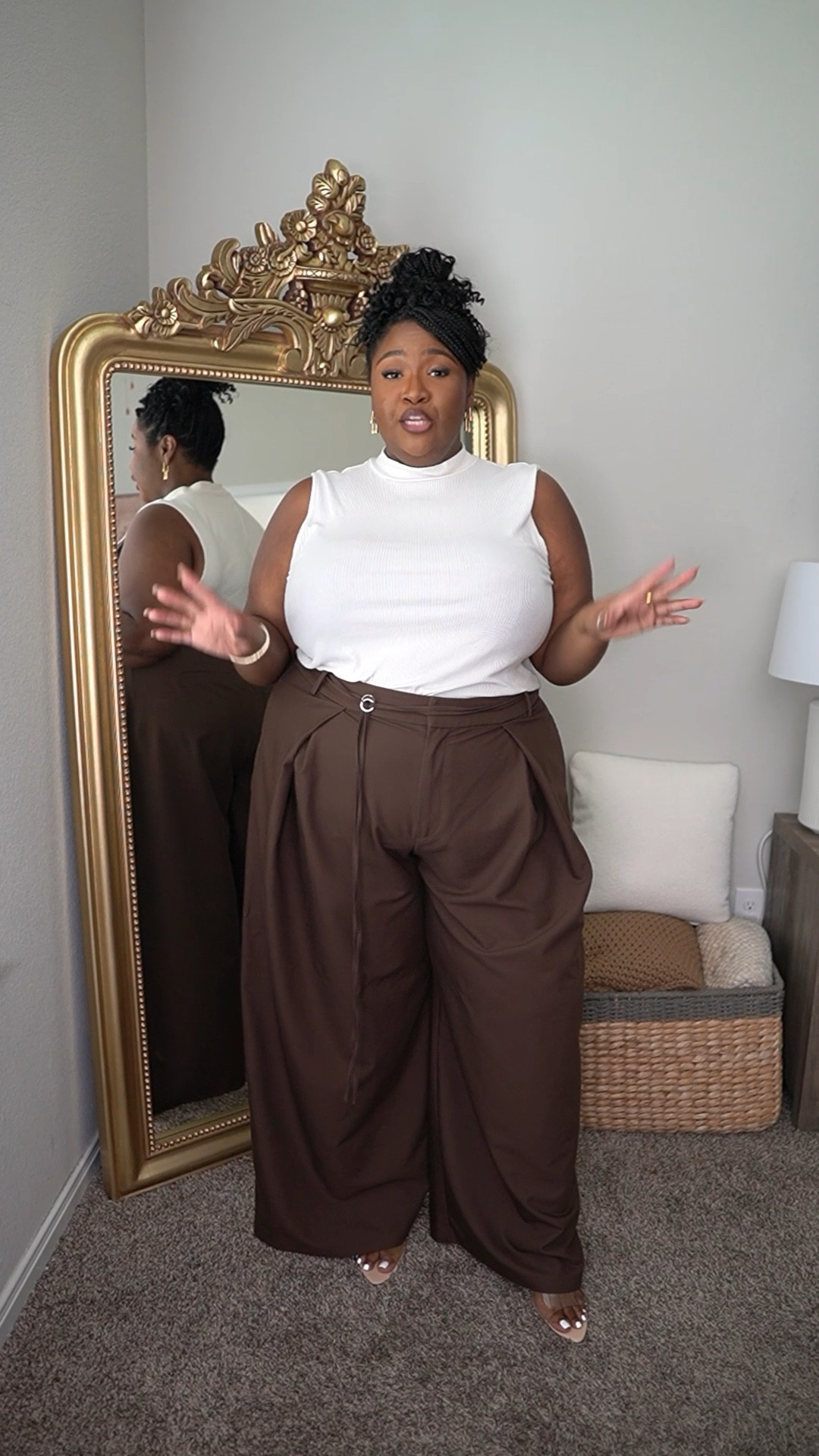 Plus size work outfit idea! Use code “ASHLEYXSPANX” for 15% off for new customers + free shipping on the shaper !

Corporate outfit. Office outfit. Plus size fashion. Work wear. Work tops. Work bottoms. Women’s fashion.

#LTKMidsize #LTKWorkwear #LTKPlusSize