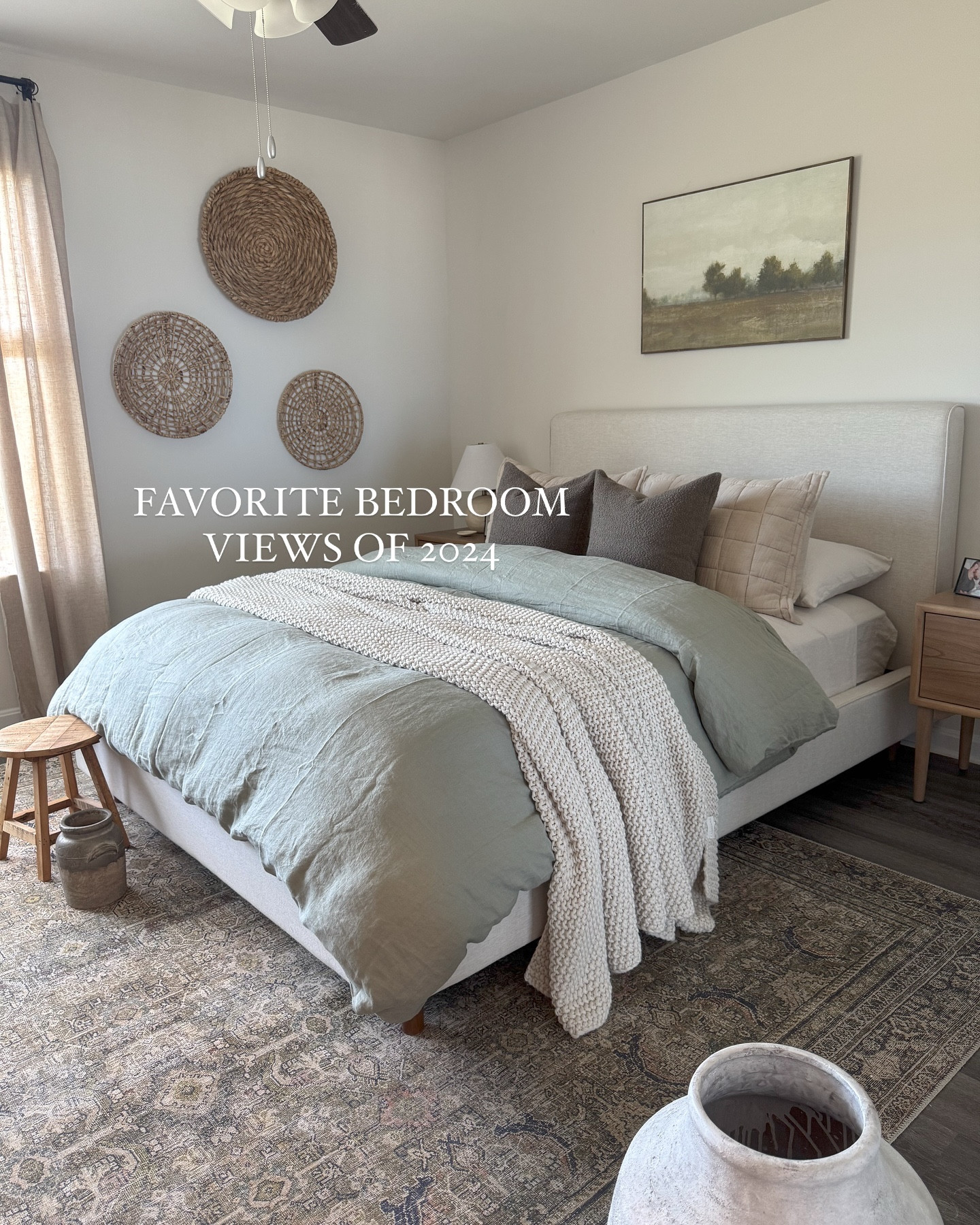 Comment HOME for all the links to shop 🤎✨ Here’s a few of my most popular photos of my bedroom from 2024, featuring some of my biggest sellers! 

Follow @kaitlynmackenzee for more affordable home decor, styling tips, and relatable content 🤎
•
•
•
•
#beddingdecor #cozybedding #cozyhome #neutralhome #makethebed #bedroomstyling
#boujeeonabudget #bedding #ltkhome #bedroomrug

#LTKSaleAlert #LTKHome