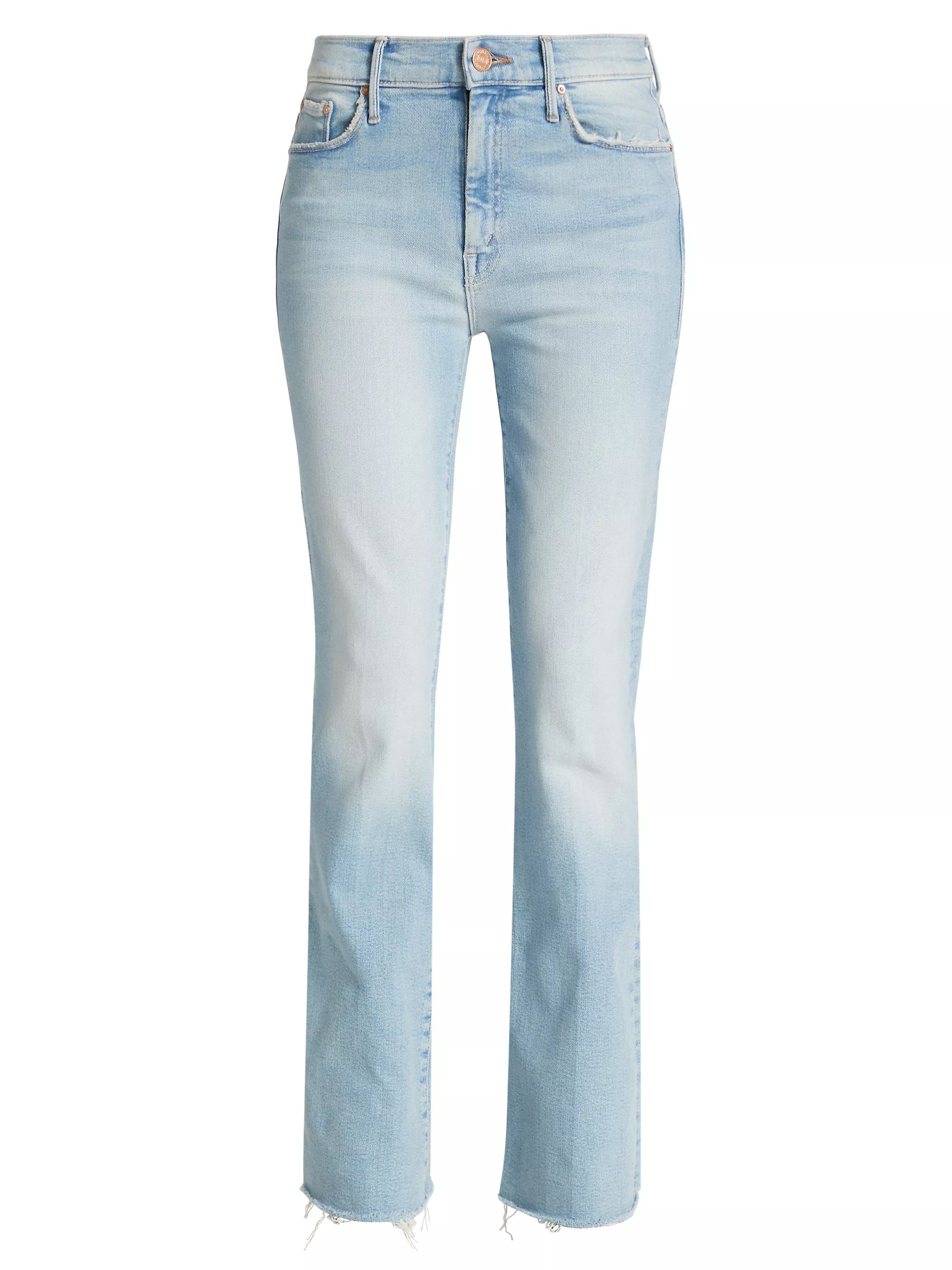 Weekender Fray Mid-Rise Flared Jeans | Saks Fifth Avenue