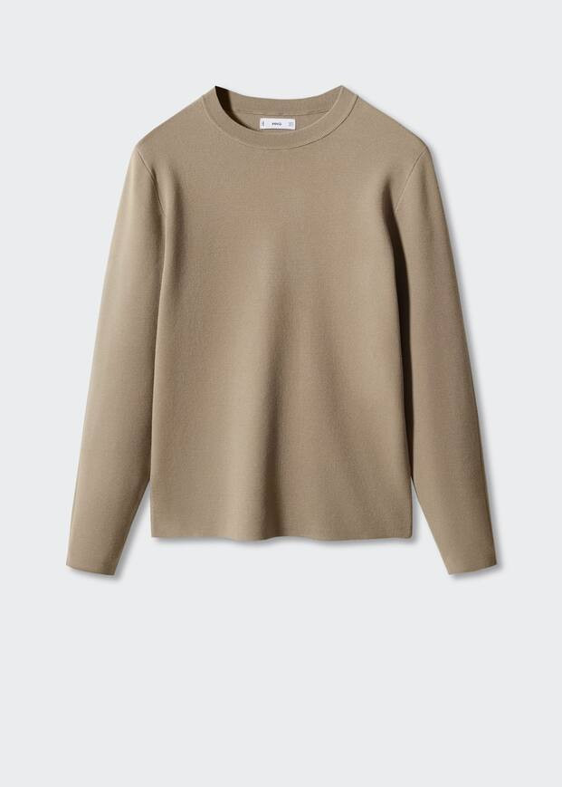 Thermoregulating fine knitted sweater | MANGO (US)