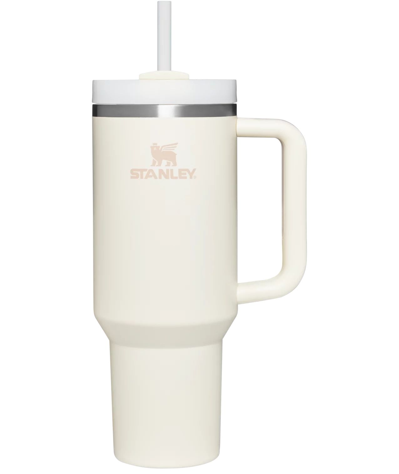 Stanley Quencher H2.0 FlowState 40oz Stainless Steel Tumbler - CREAM - Walmart.com | Walmart (US)