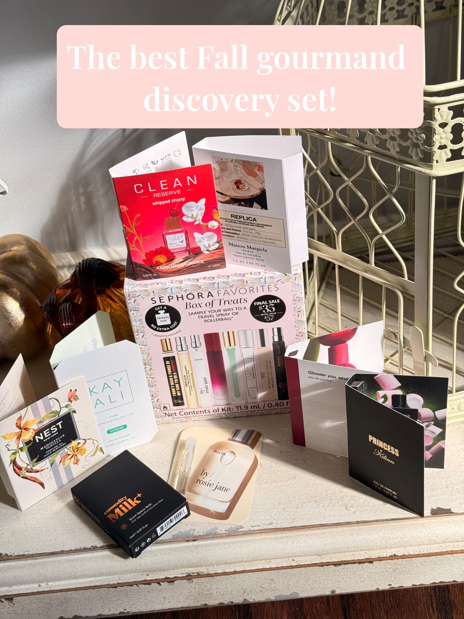 All the best gourmand perfumes in one set!! And you get a voucher for a travel size of one of them  

#LTKFindsUnder50 #LTKFallSale #LTKBeauty