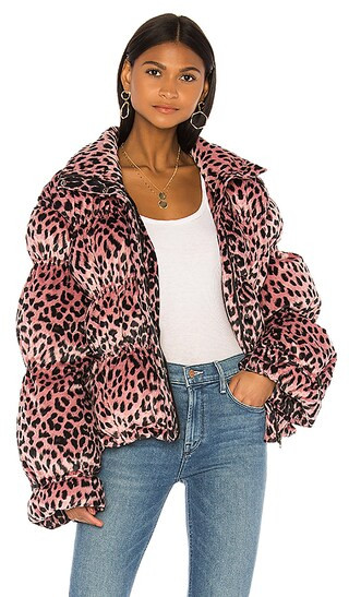 LPA Sora Jacket in Pink Leopard from Revolve.com | Revolve Clothing (Global)