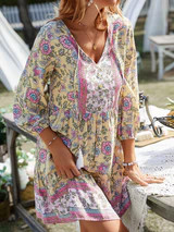 'Amira' Bohemian Tassel Mini Dress (4 Colors) | Goodnight Macaroon