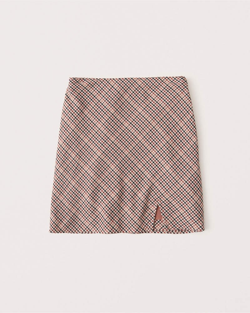 Plaid Mini Skirt | Abercrombie & Fitch (US)