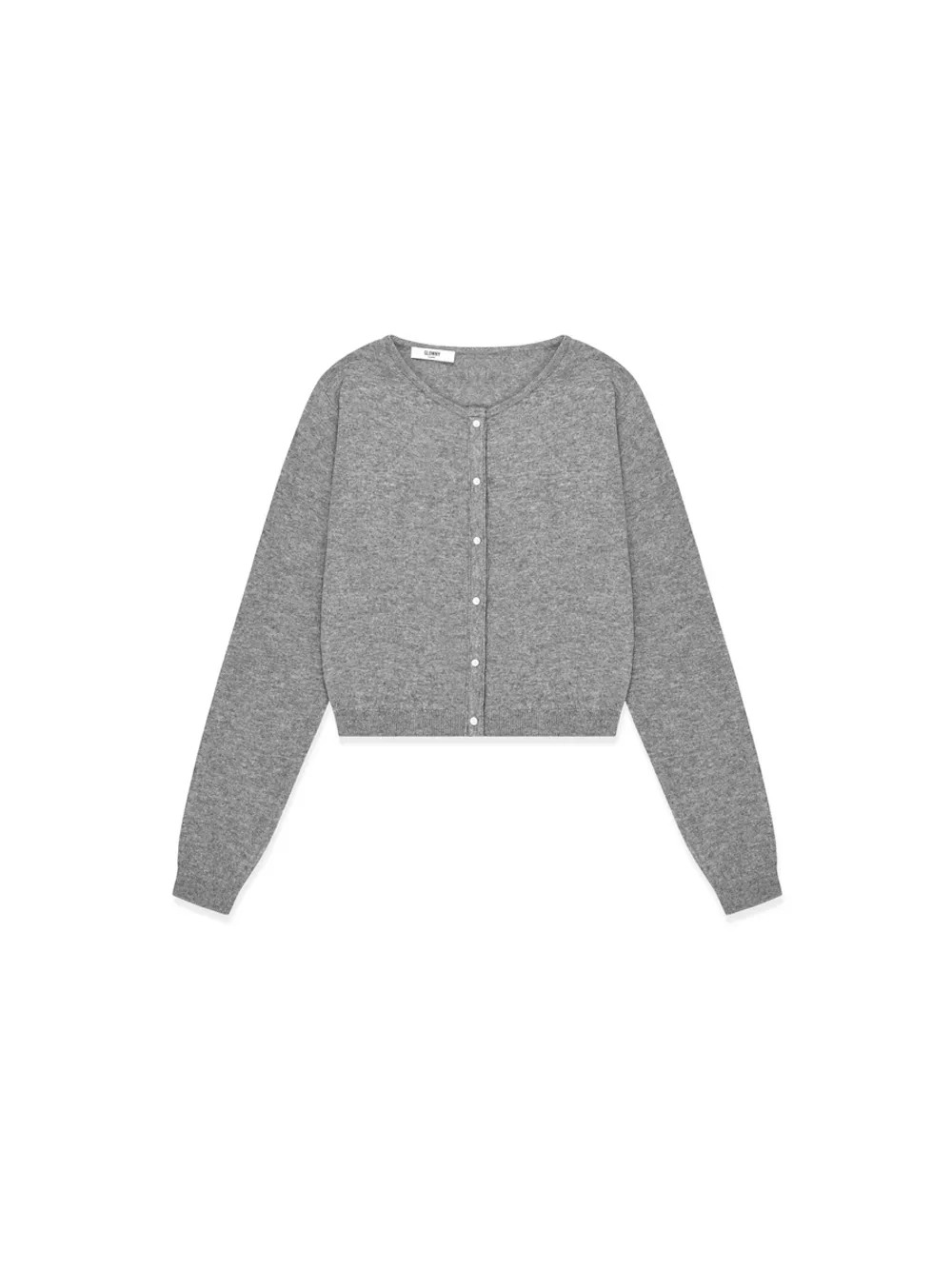 MUSINSA | GLOWNY G CLASSIC STANDARD FIT CARDIGAN (GRAY) | Musinsa Global
