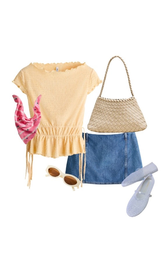 I’m channeling spring break even though it’s snowing! Love this mostly H&M/Anthro outfit! Spring outfit inspo 

#LTKSpringSale #LTKPetite #LTKSeasonal