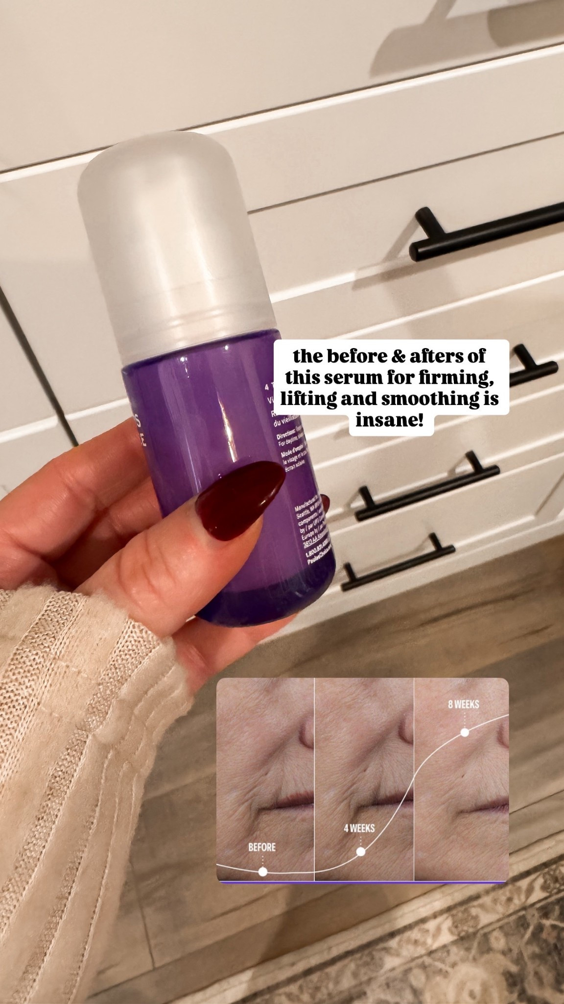 Anti aging serum for helping fine lines and wrinkles

#LTKselfcare #LTKBeauty