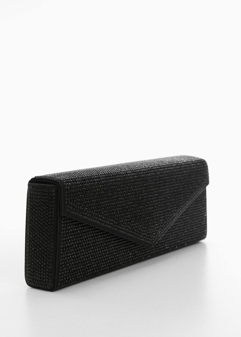 Rhinestone crystal purse | MANGO (US)