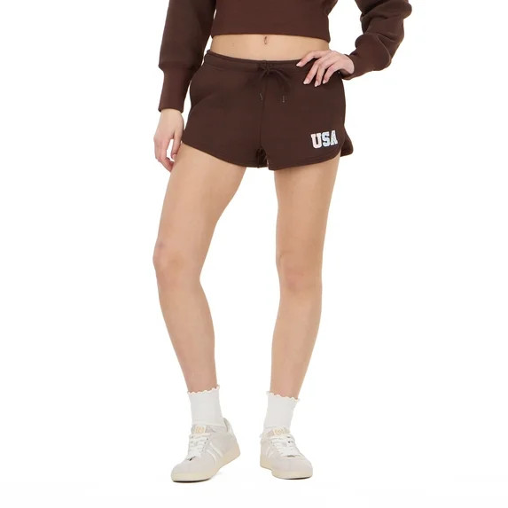 Forever 21 Women's Americana Dolphin Shorts, Sizes XXS-XXL | Walmart (US)