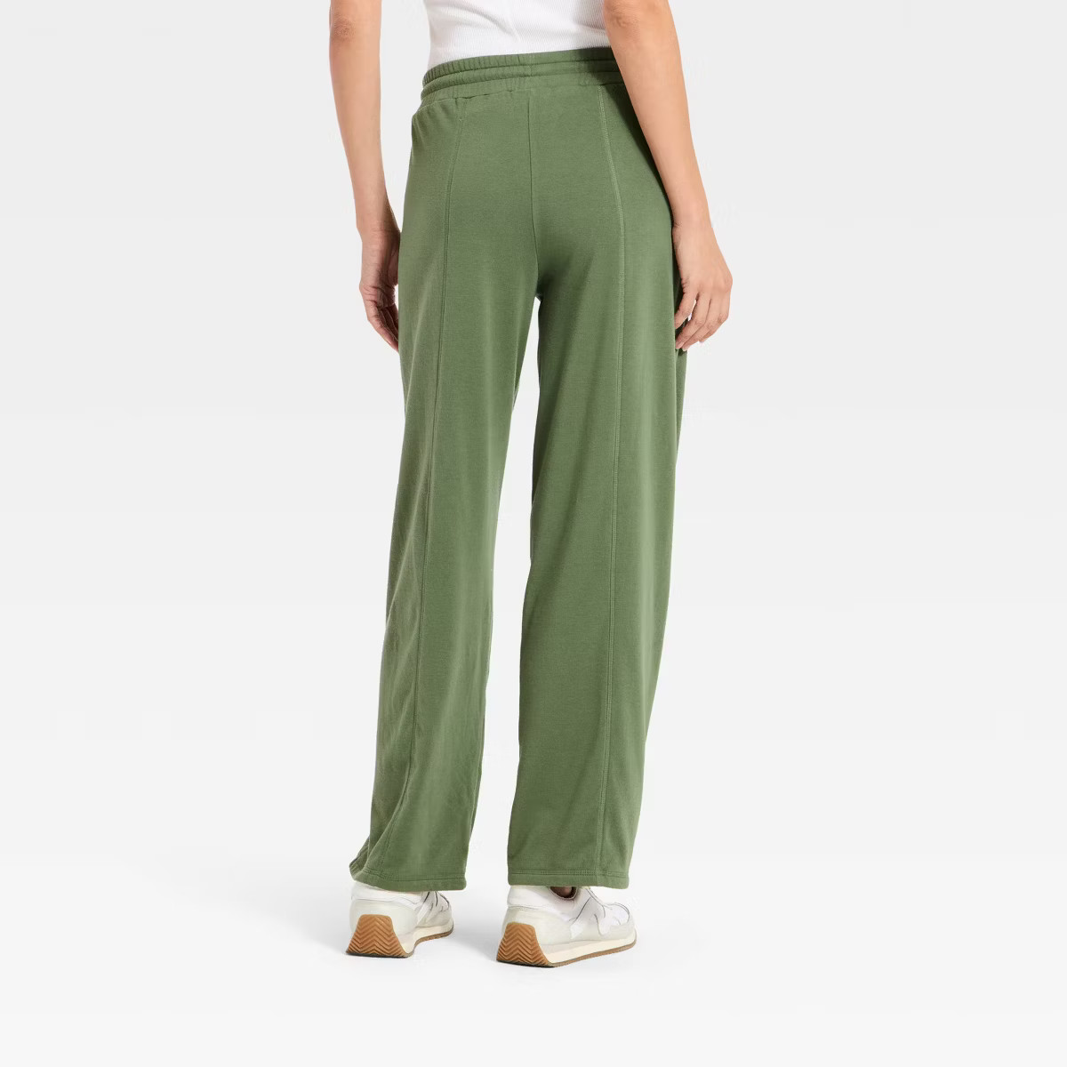 Women's Mid-Rise Fleece Tapered Ankle Sweatpants - Universal Thread™ | Target