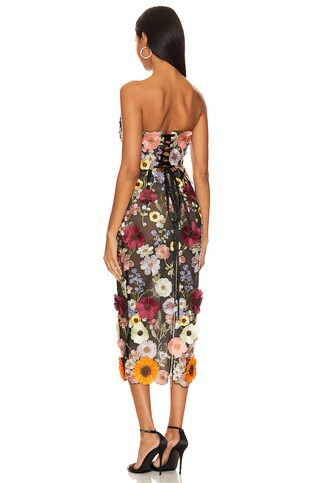 Bronx and Banco Bouquet Dress in Black Multi from Revolve.com | Revolve Clothing (Global)